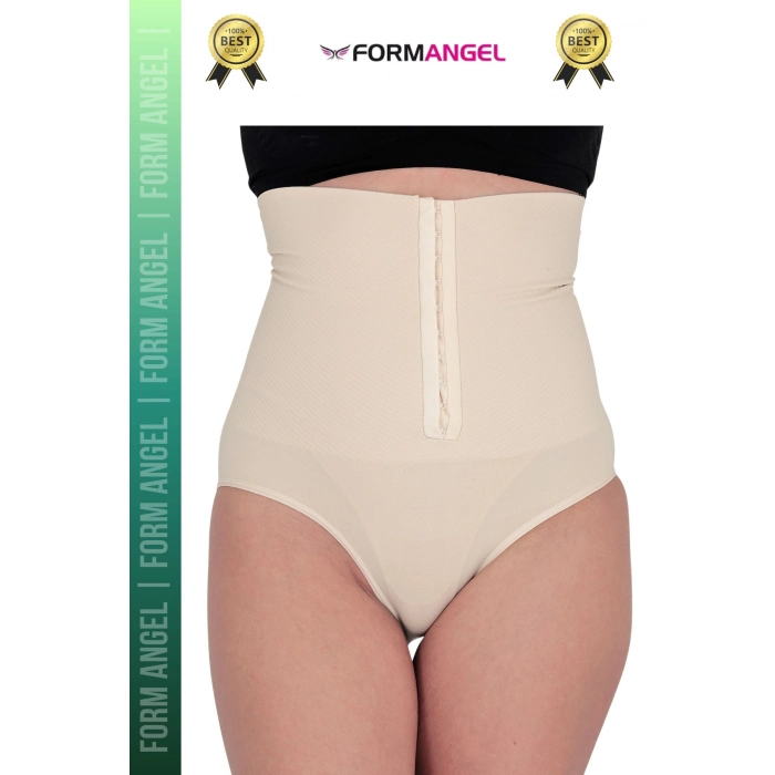 #Korse Vücut Şekillendiren Toparlayıcı Kaymaz Agraflı Yüksek Bel Slip Kadın Külot Korse 4lü Set