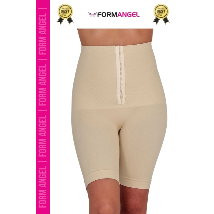 #Korse Yüksek Bel Karın Mide Toparlayıcı Popo Sıkılaştırıcı Paçalı Kadın Agraflı Korse 2li Set