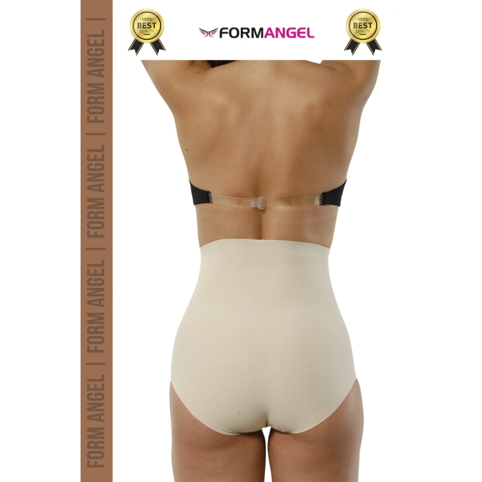 #Korse 2 Beden İncelten Toparlayıcı İz Göstermeyen Kaymaz Kadın Lazer Kesim Slip Korse 4lü Set