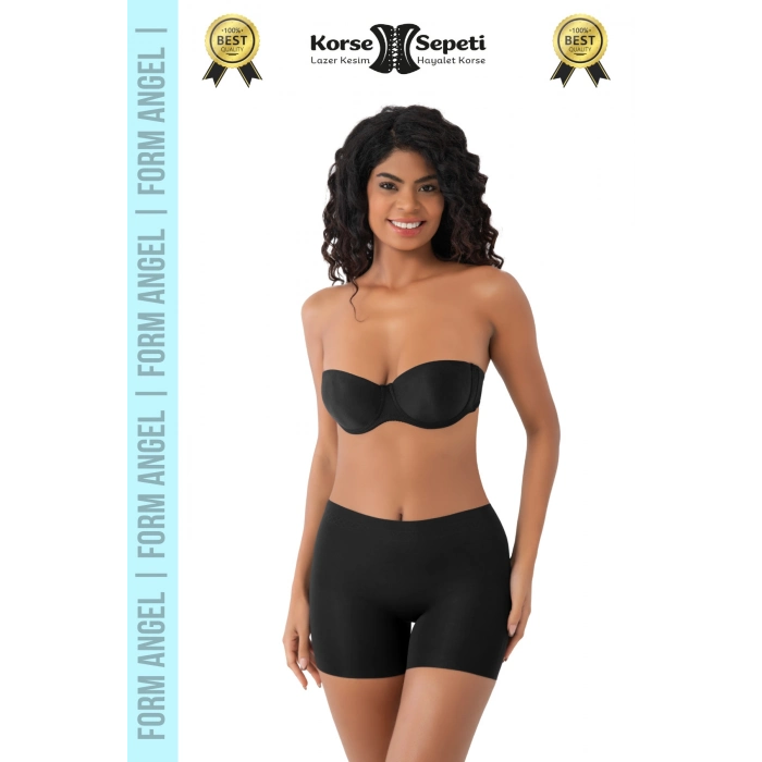 #Korse İz Göstermeyen Kaymaz Basen Toparlayıcı Şekillendiren Lazer Kesim Korse Boxer 2li Set