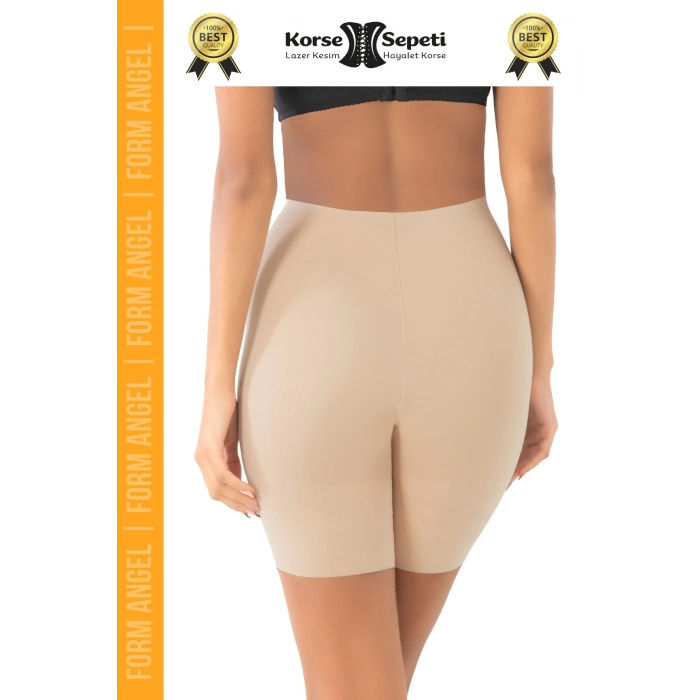 #Korse İz Yapmayan Kaymayı Önleyen Toparlayıcı Sıkılaştıran Lazer Kesim Paçalı Korse 4lü Set