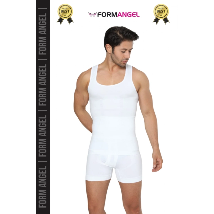 #ErkekKorse Dik Duruş Vücut Bel Göğüs Toparlayıcı Göbek Sıkılaştırıcı Erkek Korse Atlet 6lı Set