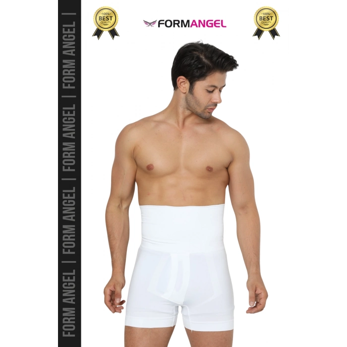 #BoxerKorse Göbek Düzleştirici Bel Basen Toparlayıcı Sıkılaştırıcı Duble Erkek Boxer Korse - 5 Adet