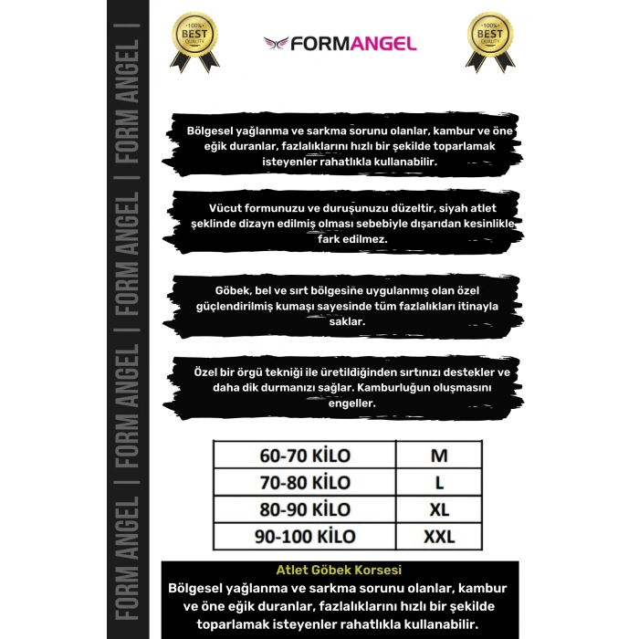 #ErkekKorse Dik Duruş Vücut Bel Göğüs Toparlayıcı Göbek Sıkılaştırıcı Erkek Korse Atlet - 5 Adet