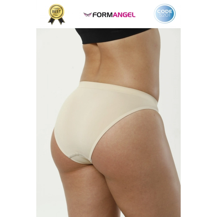 #İçÇamaşırı Toparlayıcı Şekillendirici İz Belli Etmeyen Düşük Bel Kadın Dikişsiz Slip Külot - 4 Adet