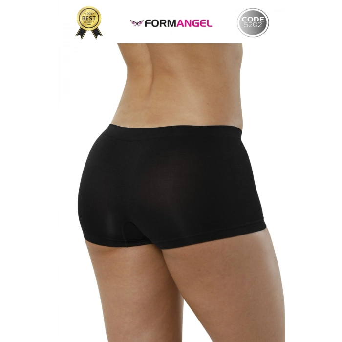 #KadınBoxer Toparlayıcı Şekillendirici Seamless Kaymaz Kadın Dikişsiz Boxer İç Çamaşırı - 4 Adet