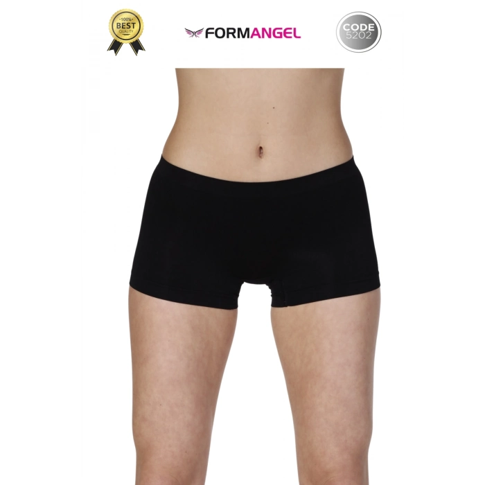 #KadınBoxer Toparlayıcı Şekillendirici Seamless Kaymaz Kadın Dikişsiz Boxer İç Çamaşırı - 4 Adet