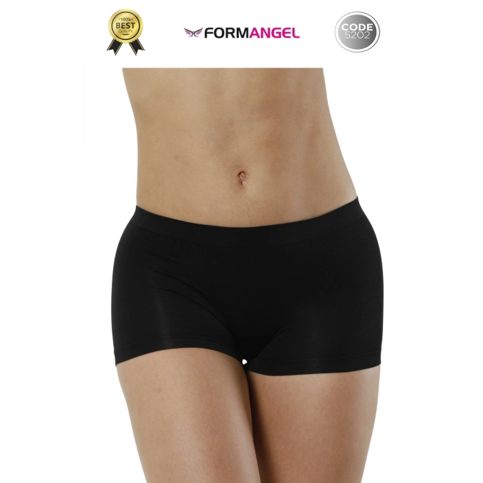 #KadınBoxer Toparlayıcı Şekillendirici Seamless Kaymaz Kadın Dikişsiz Boxer İç Çamaşırı - 5 Adet