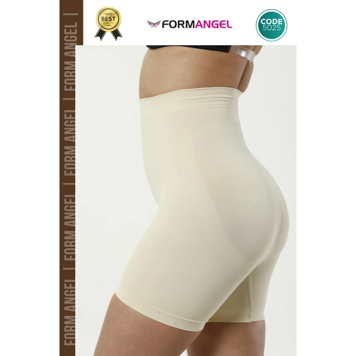 #Korse Seamless Dikişsiz Vücut Şekillendirici Kaymaz Kadın Toparlayıcı Mini Şort Korse - 3 Adet