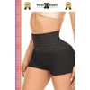 #Korse Vücut Toparlayıcı Şekillendirici Kaymaz Doku Lazer Kesim Yüksek Bel Boxer Korse - 1 Adet
