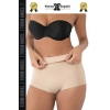 #Korse İz Yapmayan 2 Beden Küçülten Kaymaz Toparlayıcı Lazer Kesim Slip Korse - 1 Adet