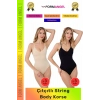 #Korse İz Bırakmayan Kaymaz Seamless Toparlayıcı Dikişsiz Kadın Çıtçıtlı String Body Korse 6lı Set