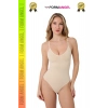 #Korse İz Bırakmayan Kaymaz Seamless Toparlayıcı Dikişsiz Kadın Çıtçıtlı String Body Korse 6lı Set
