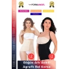 #Korse Vücut Şekillendiren Toparlayıcı Kadın Göğüs Altı Askılı Agraflı Bel Korse 4lü Set