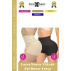 #Korse Vücut Toparlayıcı Şekillendirici Kaymaz Doku Lazer Kesim Yüksek Bel Boxer Korse 4lü Set