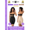 #Korse Kaymayı Önleyen 2 Beden Küçülten Toparlayıcı Lazer Kesim Yüksek Bel Paçalı Korse 6lı Set