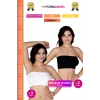 #Bandeo Seamless Toparlayıcı Kadın Basic Örme Dikişsiz Pedsiz Bandeo Büstiyer 6lı Set