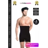 #BoxerKorse Göbek Düzleştirici Bel Basen Toparlayıcı Sıkılaştırıcı Duble Erkek Boxer Korse - 5 Adet