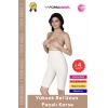 #Korse Lazer Kesim İz Göstermez Toparlayıcı Kaymaz Kadın Yüksek Bel Uzun Paçalı Korse - 4 Adet