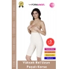 #Korse Lazer Kesim İz Göstermez Toparlayıcı Kaymaz Kadın Yüksek Bel Uzun Paçalı Korse - 5 Adet