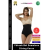 #Korse Seamless Dikişsiz Toparlayıcı Vücut Şekillendiren Kaymaz Yüksek Bel String Korse - 1 Adet