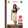 #Korse Seamless Dikişsiz Vücut Şekillendirici Kaymaz Kadın Toparlayıcı Mini Şort Korse - 1 Adet