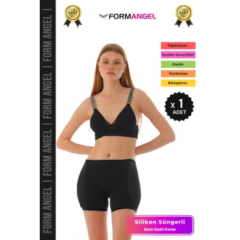 #Korse Silikon Süngerli Basen Dolgulu Korse Kum Saati Şekillendirici Dolgunlaştırıcı Korse - 1 Adet