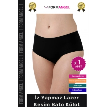 #Külot Lazer Kesim İz Göstermez Kaymayı Önleyen Doku 2 Beden Küçülten Hayalet Bato Külot - 1 Adet