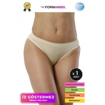 #İçÇamaşırı Toparlayıcı Şekillendirici İz Belli Etmeyen Düşük Bel Kadın Dikişsiz Slip Külot - 1 Adet