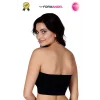 #Bandeo Seamless Shaping Womens Basic Knitted Seamless Padded Bandeau Bustier - Set of 3