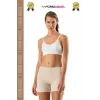 #Korse Toparlayıcı Vücut Şekillendirici Kaymaz Dikişsiz İz Göstermez Lazer Kesim Boxer Şort - 5 Adet