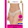 #Külot Dikişsiz İz Göstermeyen Belli Etmeyen Esnek Rahat Lazer Kesim Hayalet Bikini Külot - 4 Adet