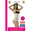 #Korse İz Göstermeyen Lazer Kesim Toparlayıcı Şekillendirici Kaymaz Göğüs Altı Body Korse - 2 Adet