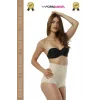 #Korse 2 Beden İncelten Toparlayıcı İz Göstermeyen Kaymaz Kadın Lazer Kesim Slip Korse - 5 Adet