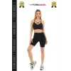 #BikerŞort İç Göstermeyen Kaymaz Şekillendirici Toparlayıcı Kemerli Lazer Kesim Biker Şort