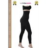 #Tayt İç Göstermeyen Karın Mide Bel Toparlayan Sıkılaştıran Kadın Spor Agraflı Yüksek Bel Korse Tayt