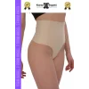 #Korse İz Yapmaz Göstermeyen Kaymaz Doku Toparlayıcı Sıkılaştıran Lazer Kesim String Korse - 3 Adet