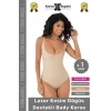 #Korse Kayma Önleyen 2 Beden Küçülten İz Yapmayan Lazer Kesim Göğüs Destekli Body Korse - 1 Adet