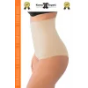 #Korse Toparlayıcı Kaymaz 2 Beden Küçülten Kadın Lazer Kesim Yüksek Bel Slip Korse - 5 Adet
