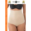 #Korse Toparlayıcı Kaymaz 2 Beden Küçülten Kadın Lazer Kesim Yüksek Bel Slip Korse - 5 Adet
