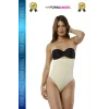 #Korse Seamless Dikişsiz Toparlayıcı Vücut Şekillendiren Kaymaz Yüksek Bel String Korse 2li Set