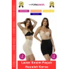 #Korse Lazer Kesim İz Göstermeyen Kaymaz Toparlayıcı Sıkılaştırıcı Paçalı Hayalet Korse 4lü Set