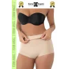 #Korse İz Yapmayan 2 Beden Küçülten Kaymaz Toparlayıcı Lazer Kesim Slip Korse 6lı Set