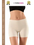 #Korse Toparlayıcı Vücut Şekillendirici Kaymaz Dikişsiz İz Göstermez Lazer Kesim Boxer Şort - 4 Adet