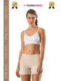 #Korse Toparlayıcı Vücut Şekillendirici Kaymaz Dikişsiz İz Göstermez Lazer Kesim Boxer Şort - 2 Adet