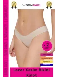 #Külot Dikişsiz İz Göstermeyen Belli Etmeyen Esnek Rahat Lazer Kesim Hayalet Bikini Külot - 2 Adet