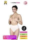 #SlipKorse Seamless Dikişsiz Karın Sıkılaştıran Şekillendirici Karın Toparlayıcı Slip Korse - 2 Adet