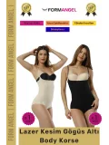 #Korse İz Göstermeyen Lazer Kesim Toparlayıcı Şekillendirici Kaymaz Göğüs Altı Body Korse 2li Set