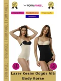 #Korse İz Göstermeyen Lazer Kesim Toparlayıcı Şekillendirici Kaymaz Göğüs Altı Body Korse 4lü Set