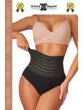 #Korse Vücut Şekillendirici Karın Bel Toparlayıcı Lazer Kesim Yüksek Bel Slip Korse 6lı Set